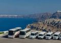 Σαντορίνη: Ακυρώσεις στις προσεγγίσεις κρουαζιερόπλοιων λόγω αποχής εργασίας των τουριστικών λεωφορείων