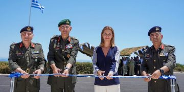 Με δωρεά του Κοινωφελούς Ιδρύματος Αθανάσιος Κ. Λασκαρίδης ανακατασκευάστηκε το φυλάκιο «Ακρωτήρι» στη Λέσβο