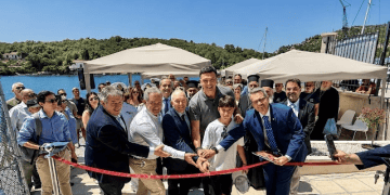 Εγκαινιάστηκε ο νέος Επιβατικός Σταθμός του λιμένα Γαΐου στους Παξούς