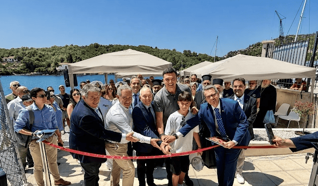 Εγκαινιάστηκε ο νέος Επιβατικός Σταθμός του λιμένα Γαΐου στους Παξούς